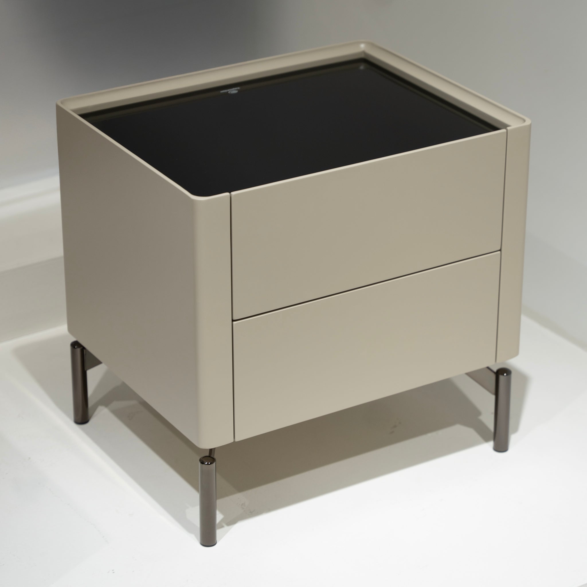 Refined Rectangular Nightstand