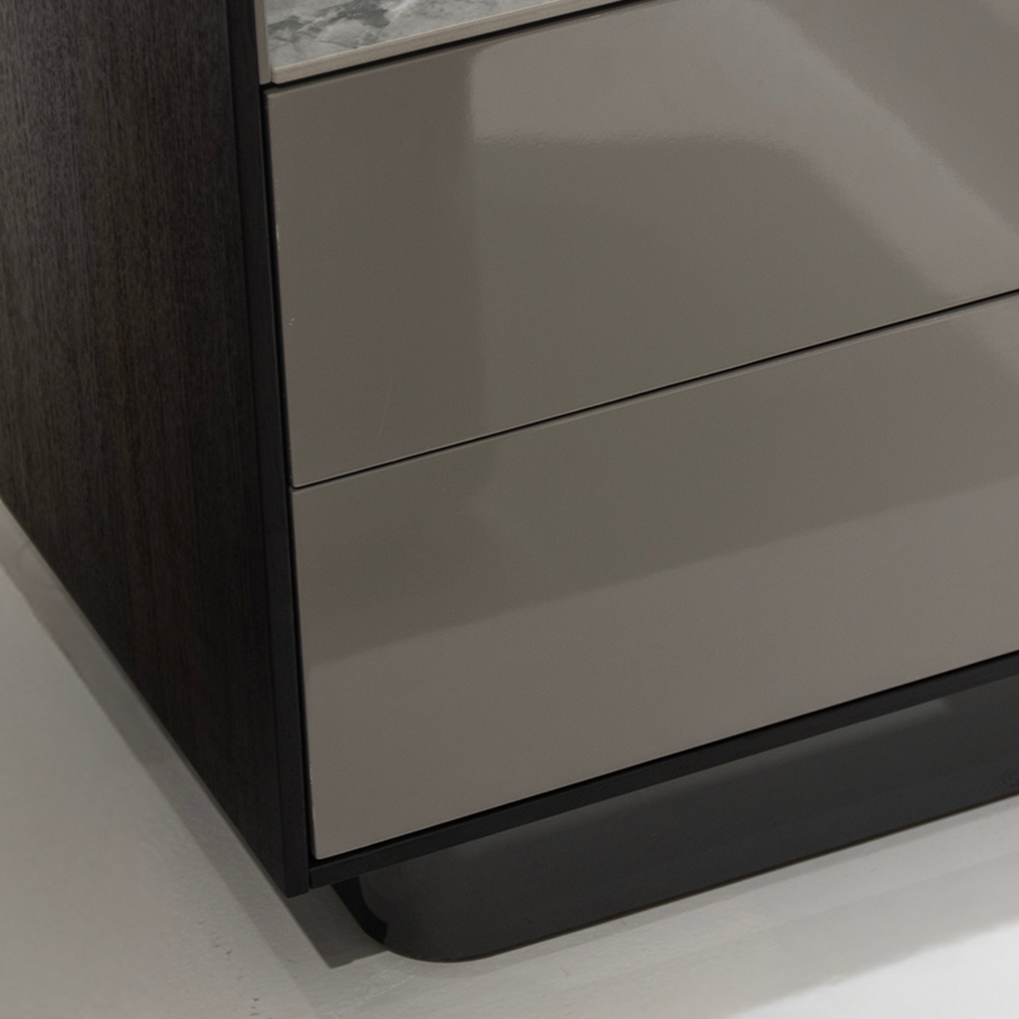 Refined Marble Nightstand