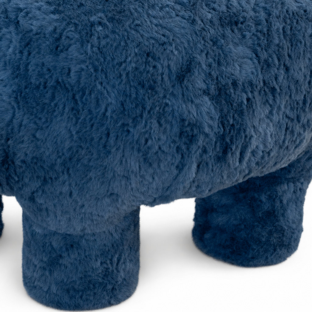 Azure Cloud Ottoman