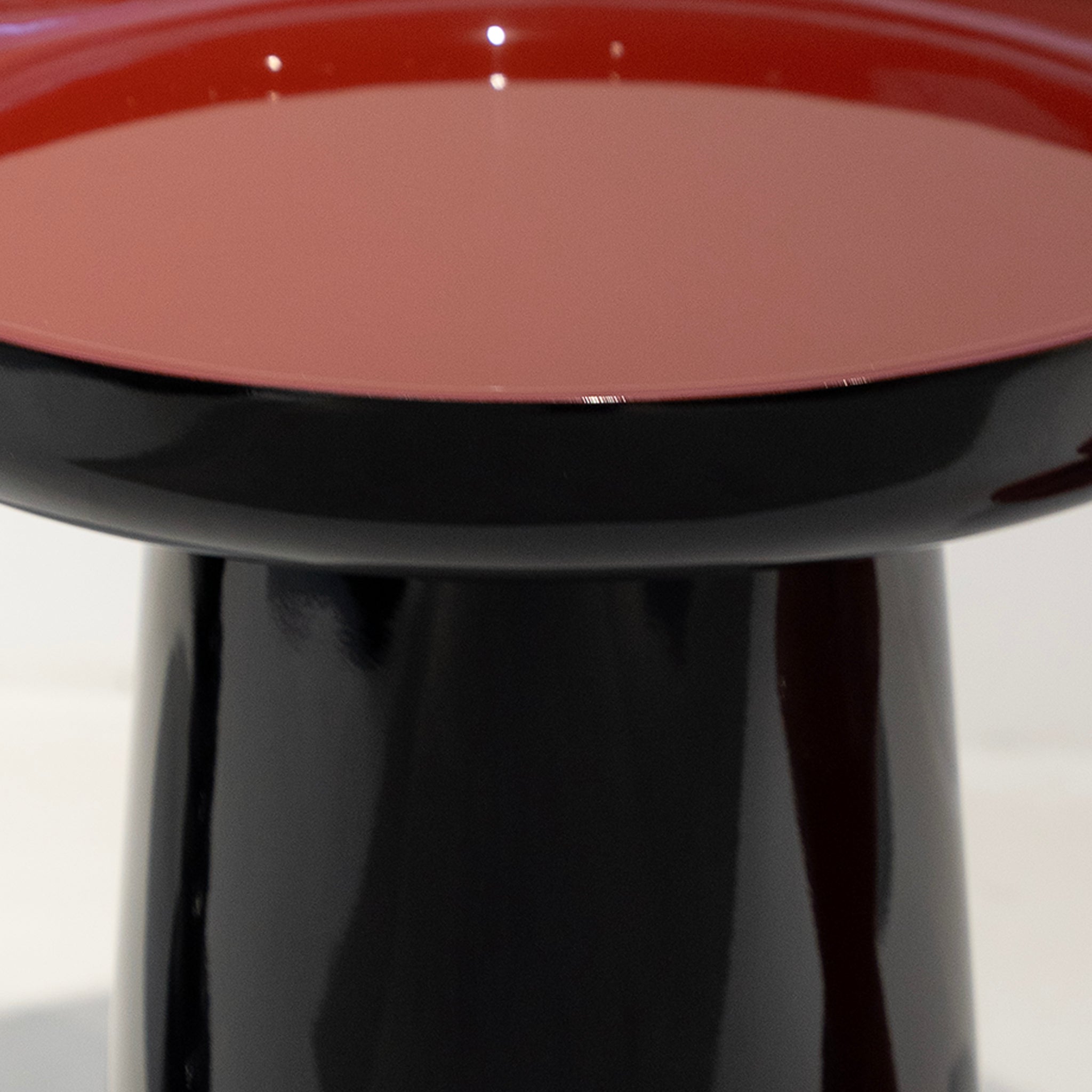 Lacquer Disc Accent Table