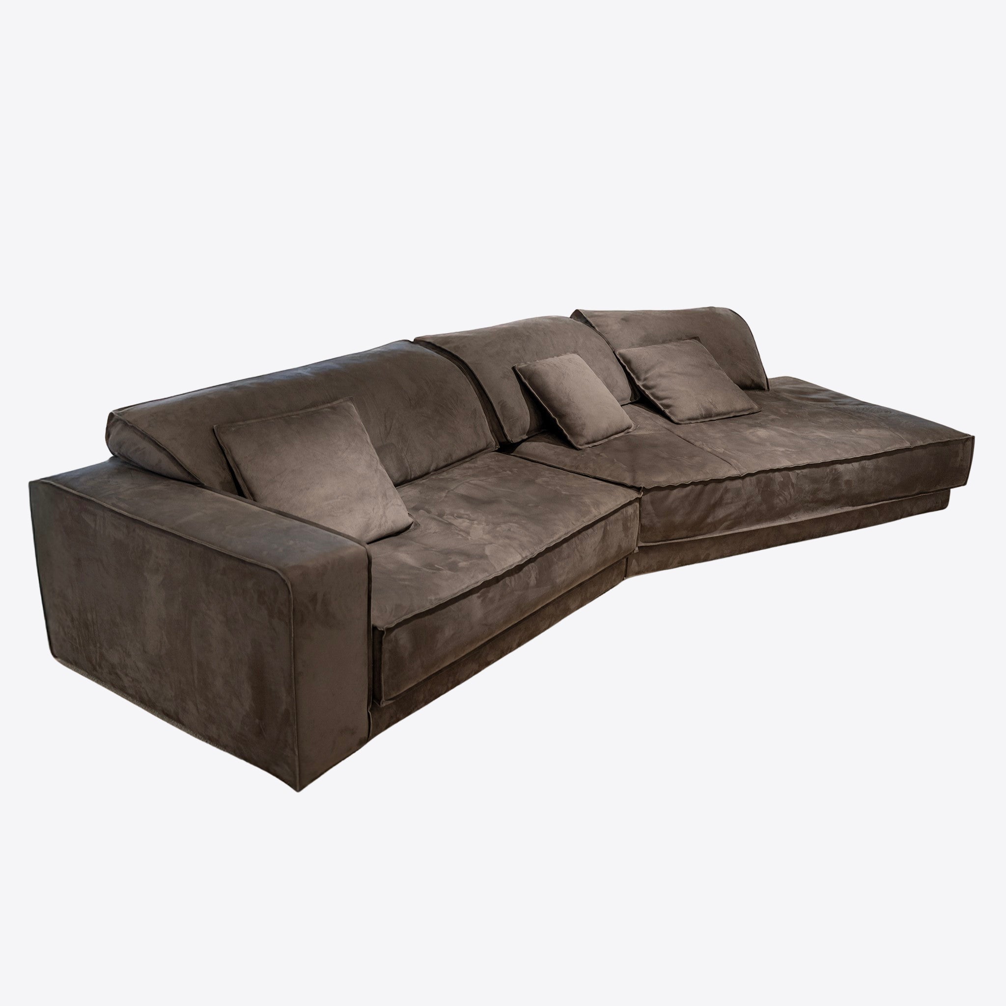 Earthy Contour Sectional
