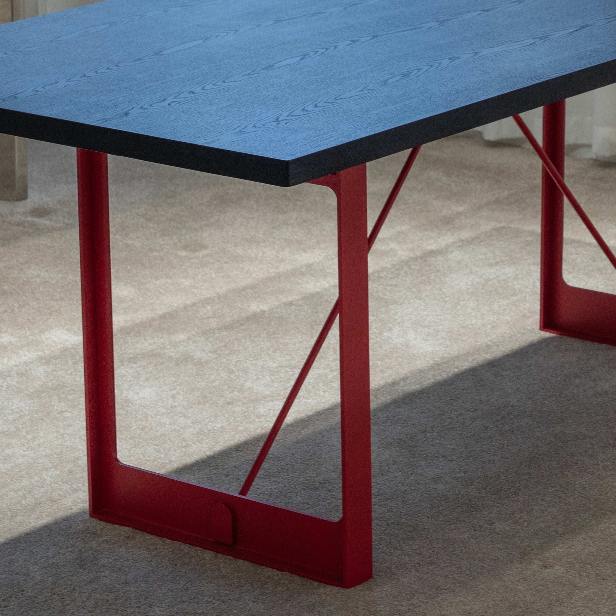 Linear Contrast Dining Table