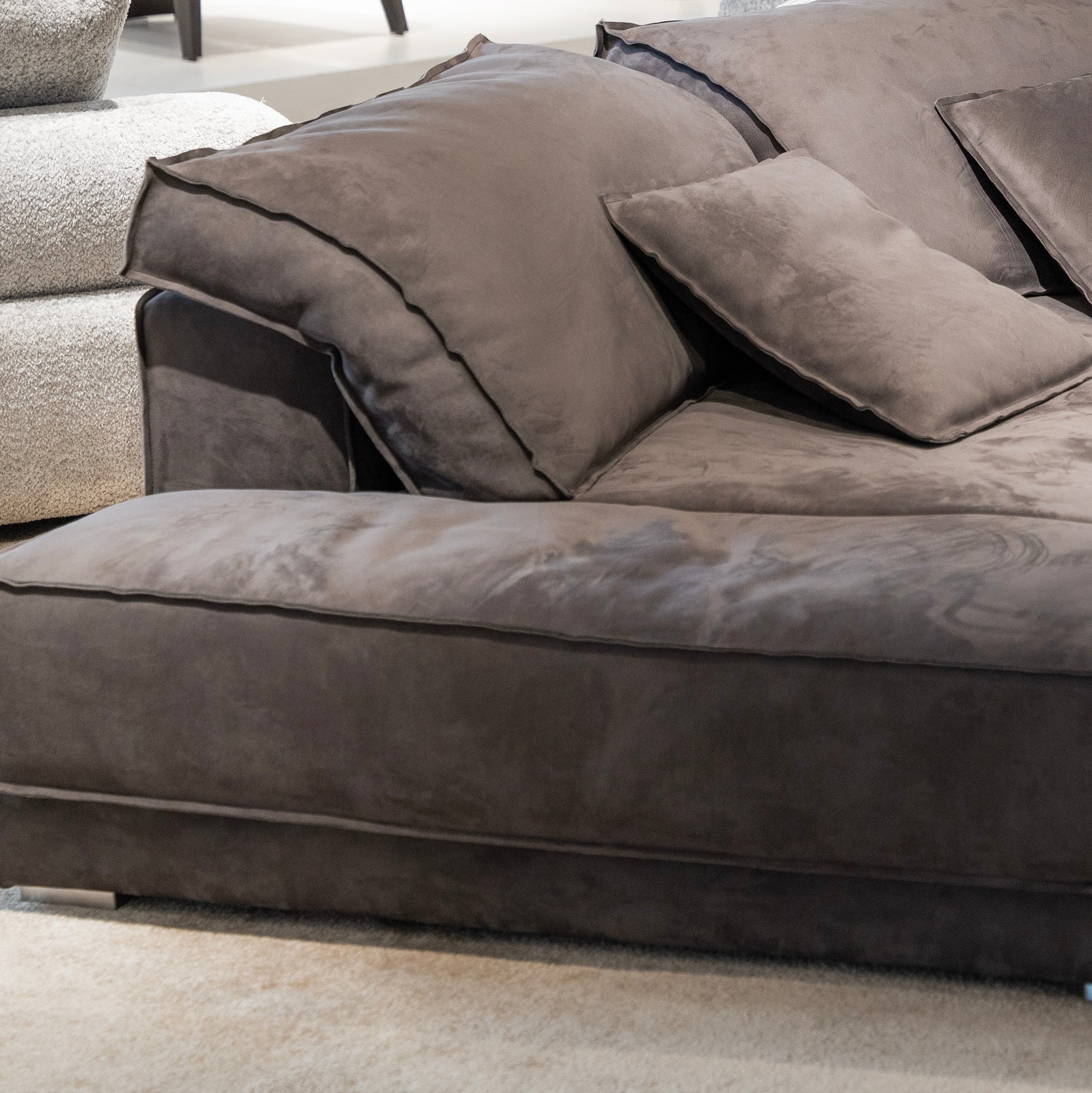 Earthy Contour Sectional