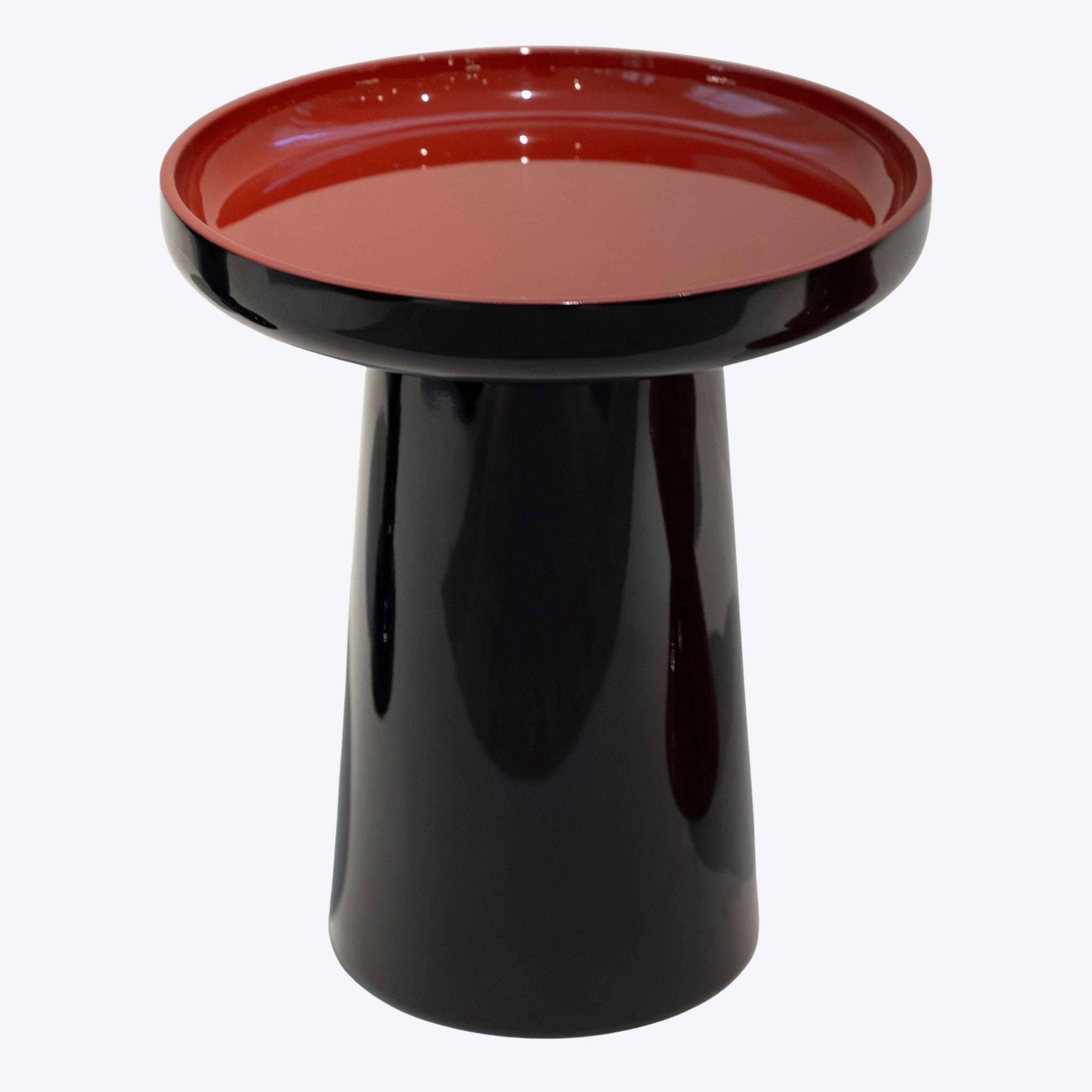 Lacquer Disc Accent Table