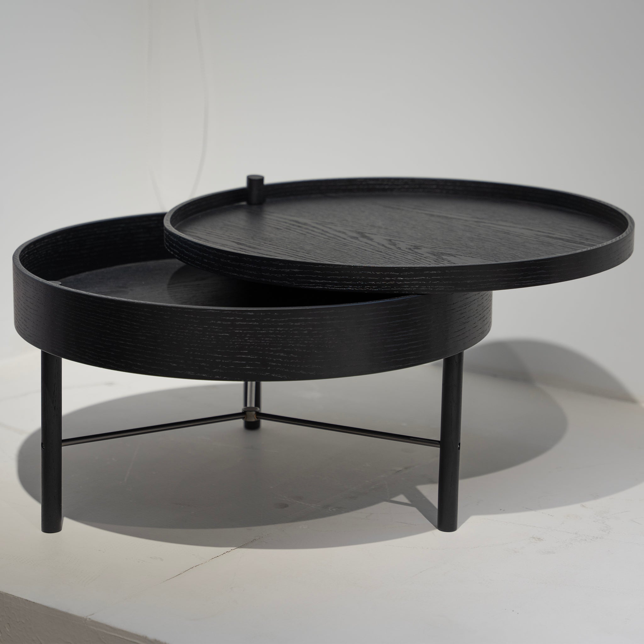Rotating Tier Side Table