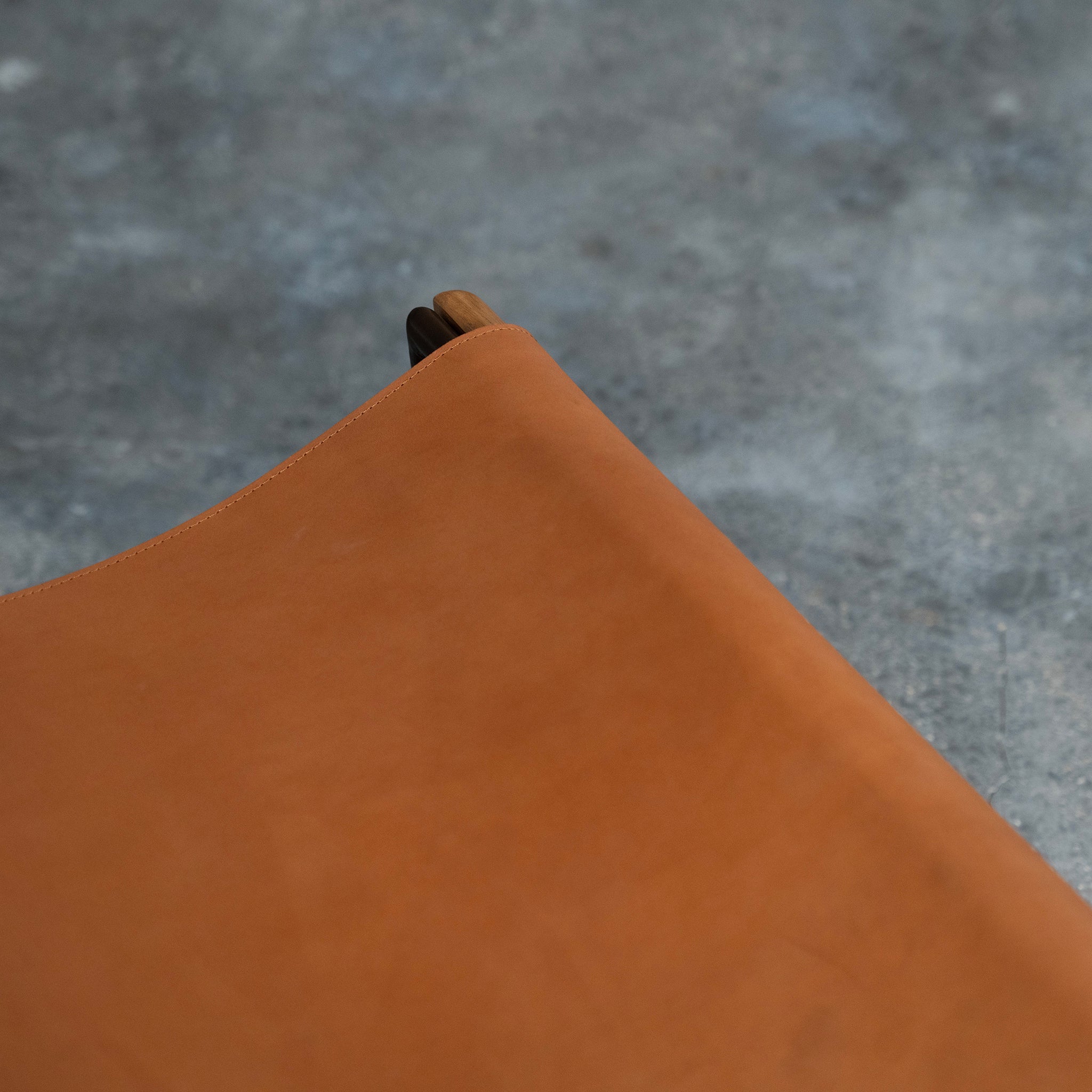 Sierra Leather Sling Lounger