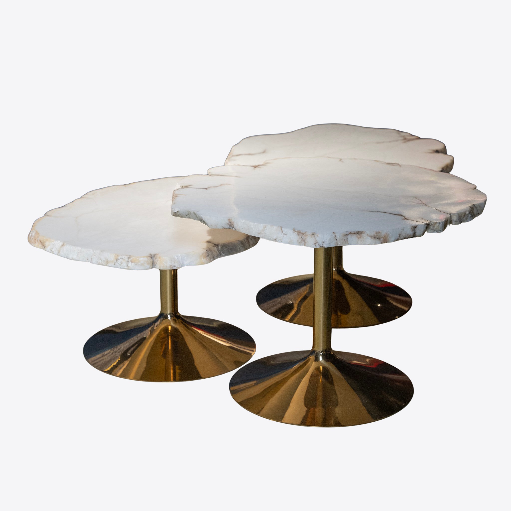 Isola Marble Table Set