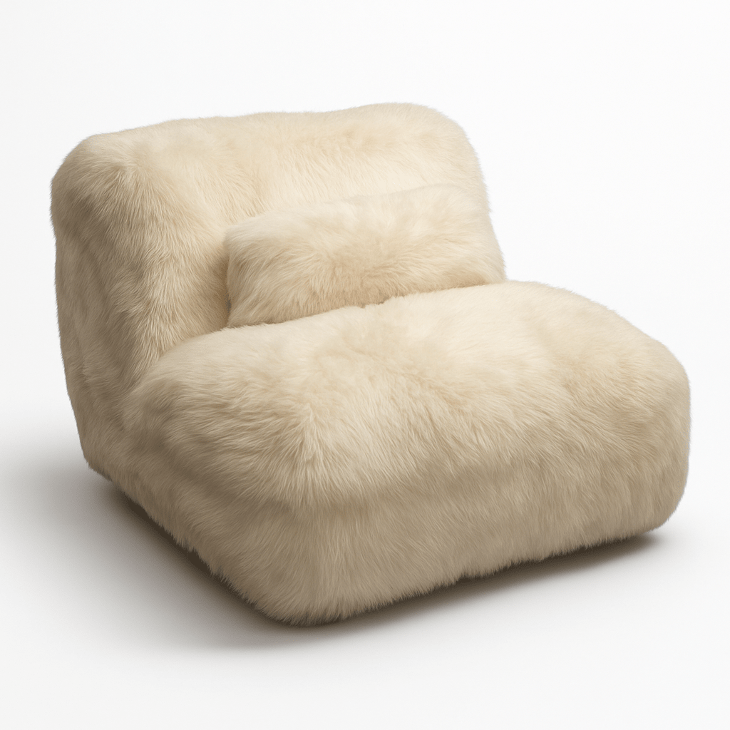 Alpina Plush Lounger - FURNIBLE.
