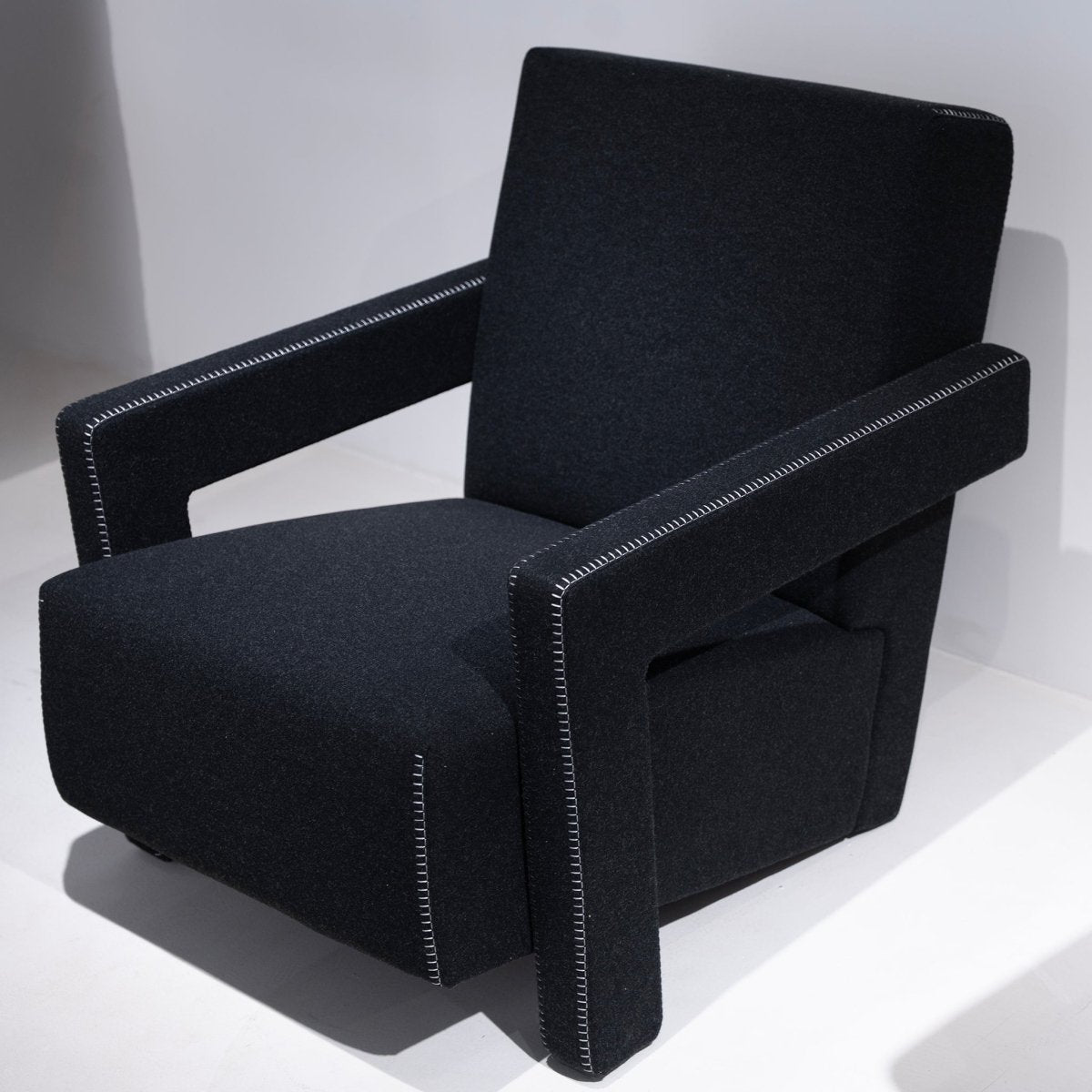 Architectural Form Lounge Chair - FURNIBLE.