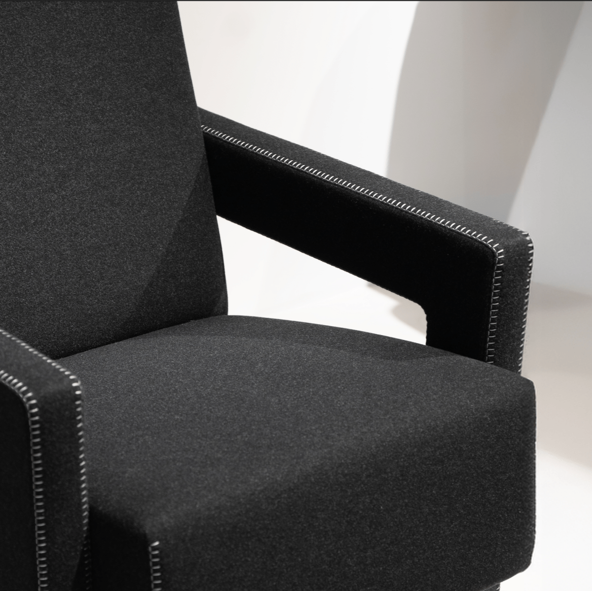 Architectural Form Lounge Chair - FURNIBLE.