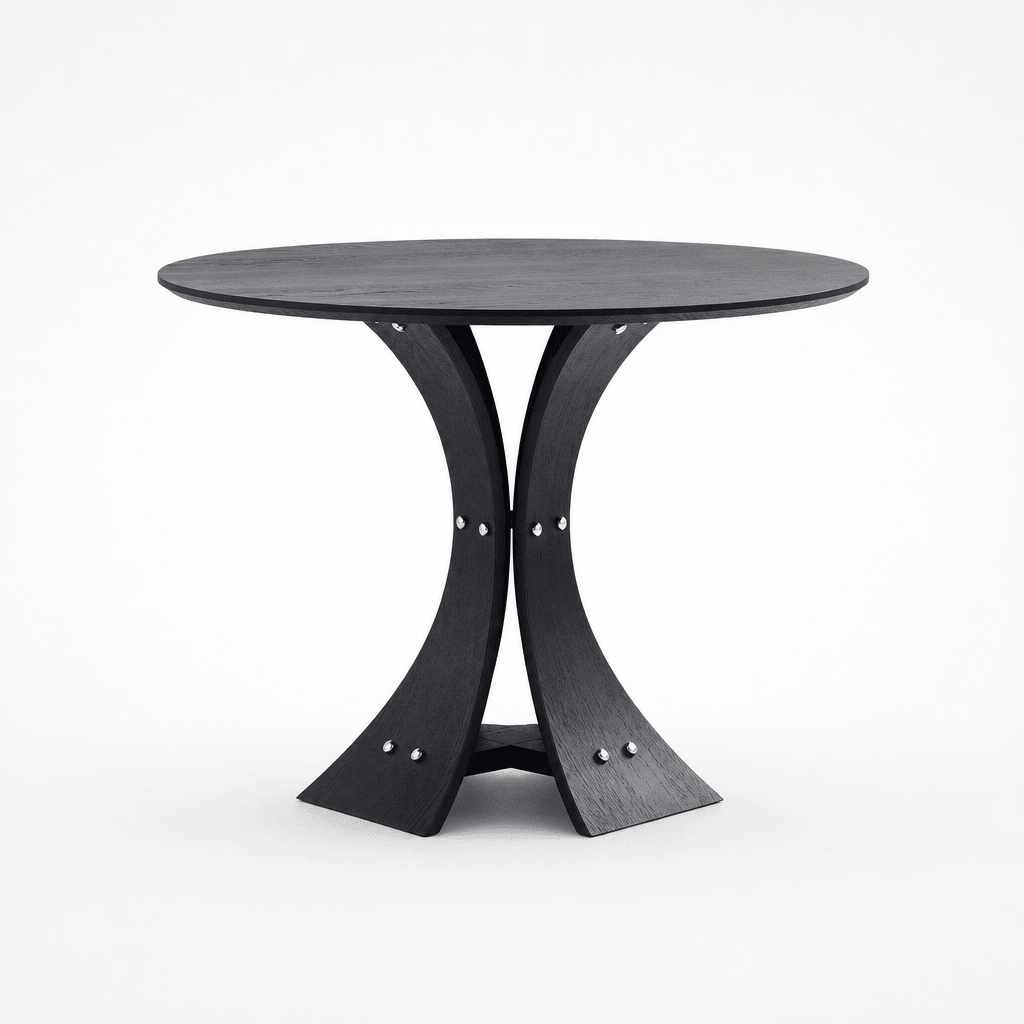 Arcus Elm Dining Table - FURNIBLE.