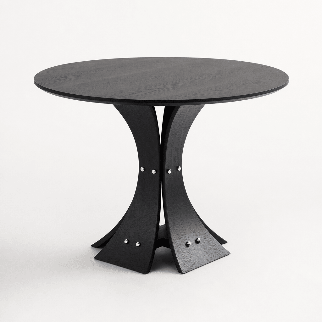 Arcus Elm Dining Table - FURNIBLE.