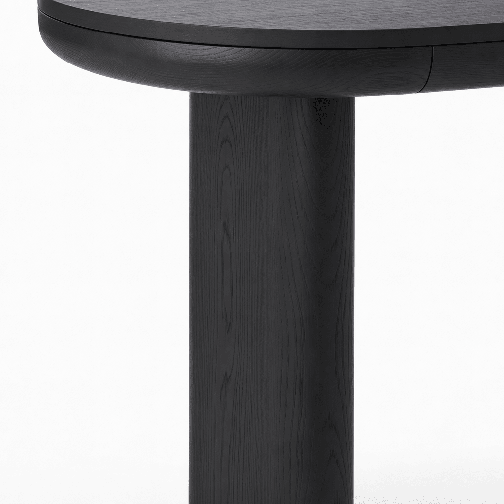 Aurelia Black Console Table - FURNIBLE.