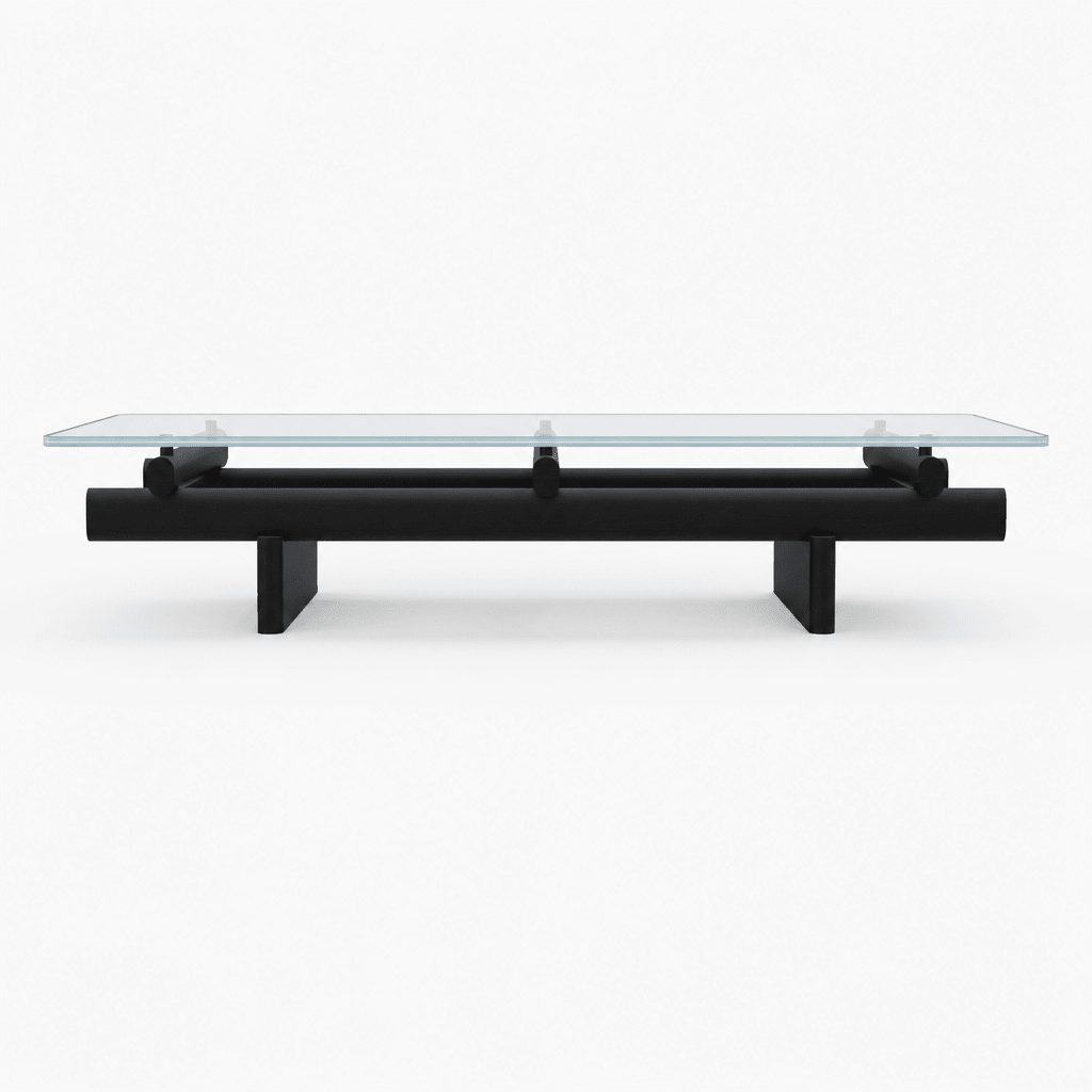 Axis Glass Coffee Table - FURNIBLE.