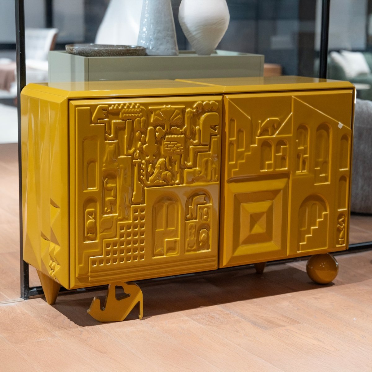Aztec Curio Console - FURNIBLE.