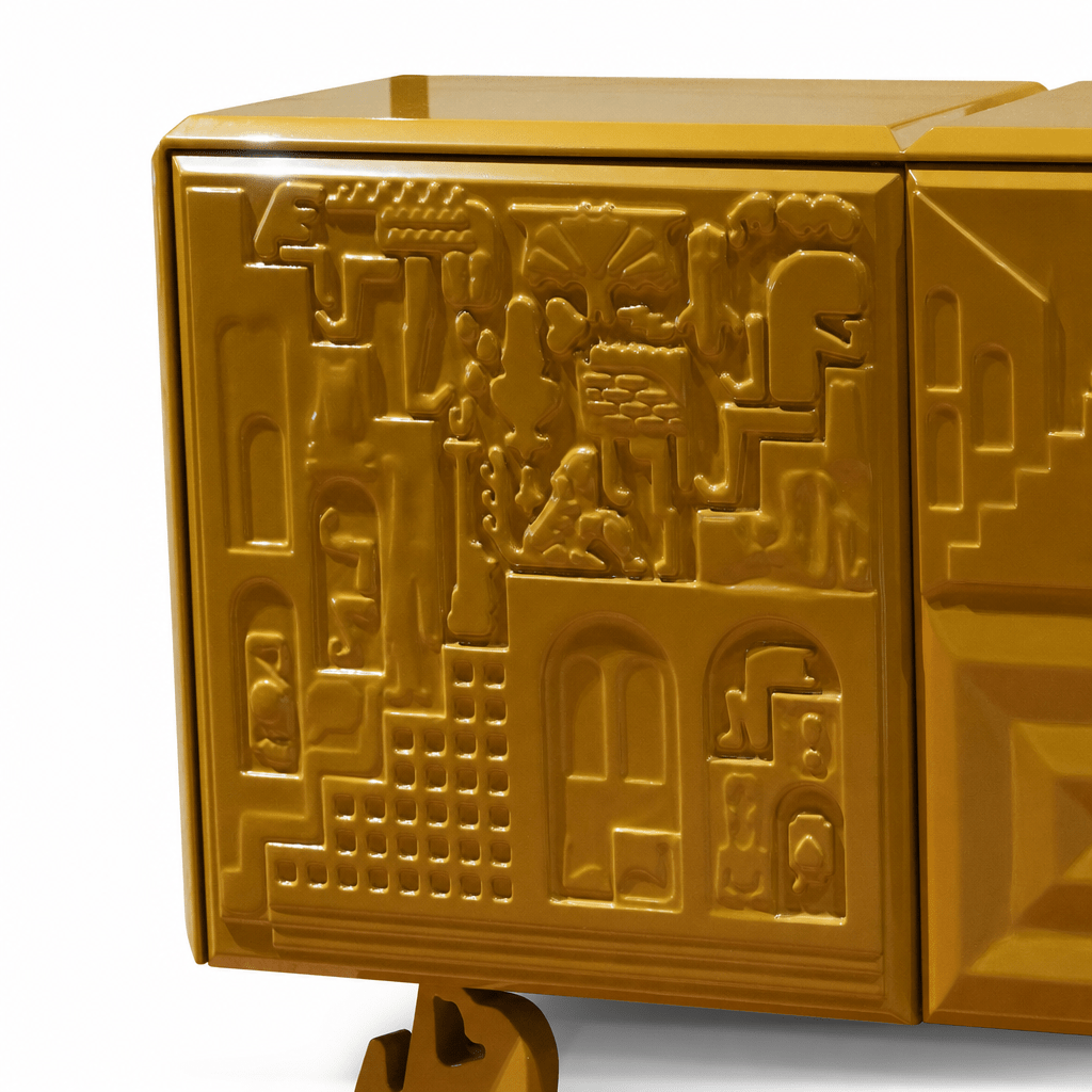 Aztec Curio Console - FURNIBLE.