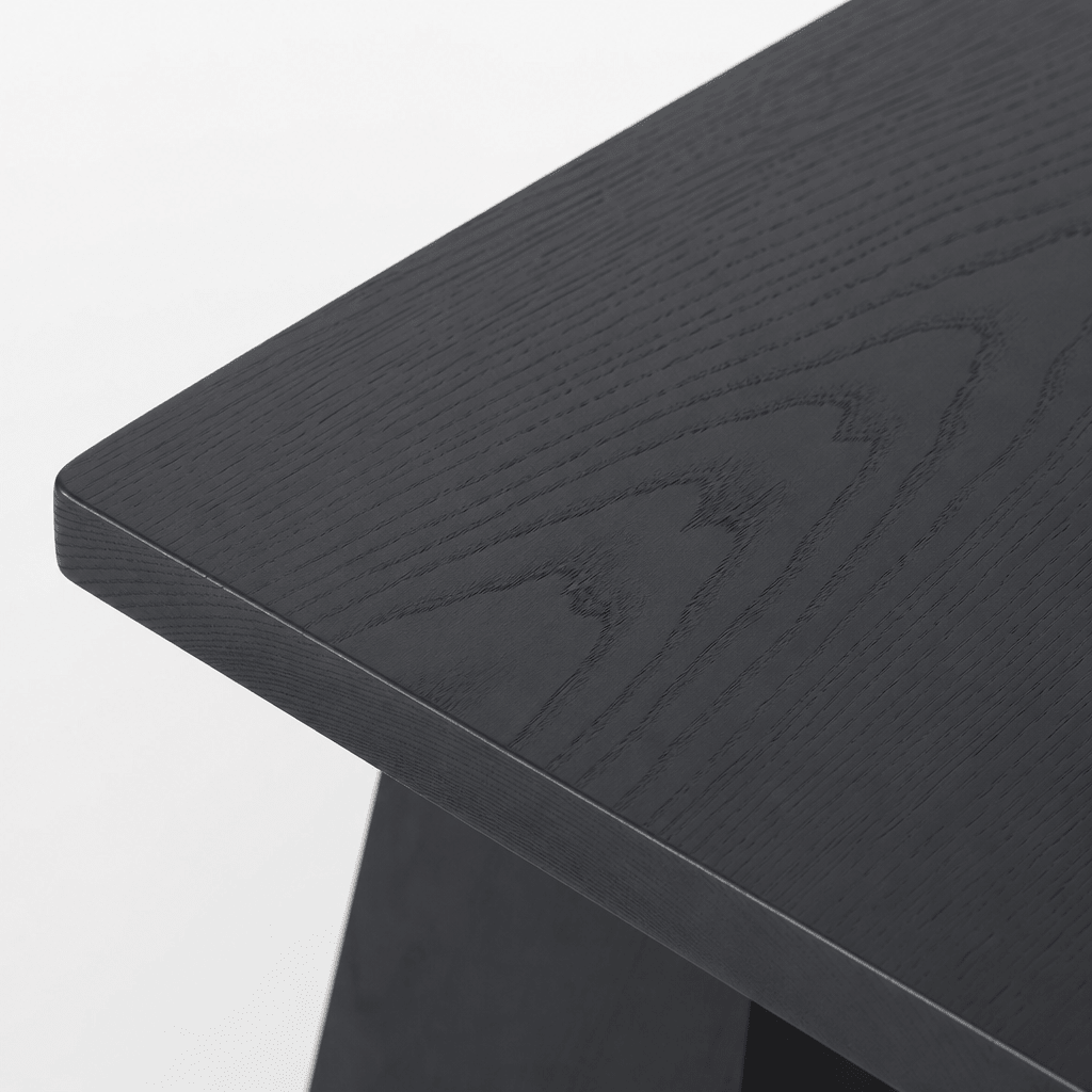 Black Ridge Dining Table - FURNIBLE.