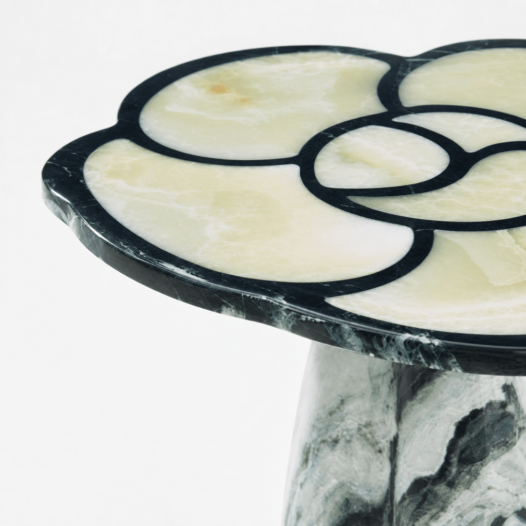 Bloom Sculptural Side Table - FURNIBLE.