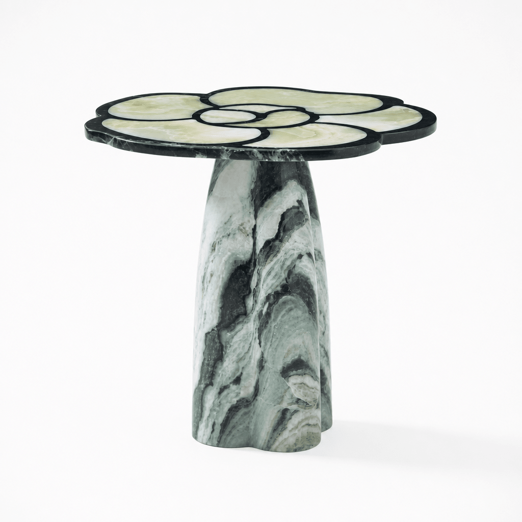 Bloom Sculptural Side Table - FURNIBLE.