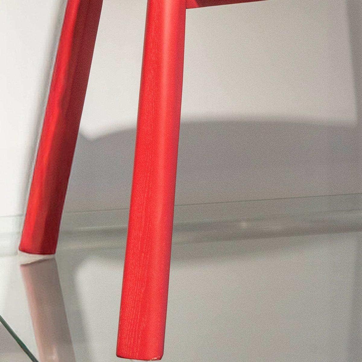 Bold Red Accent Chair - FURNIBLE.