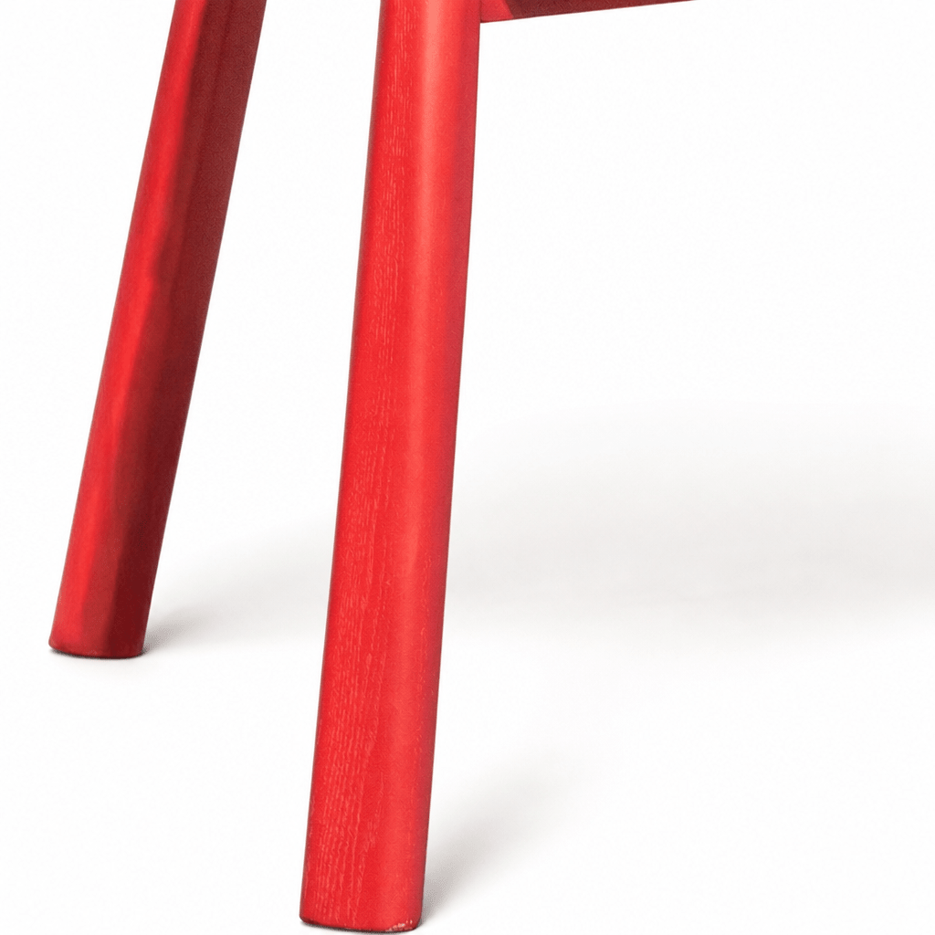 Bold Red Accent Chair - FURNIBLE.