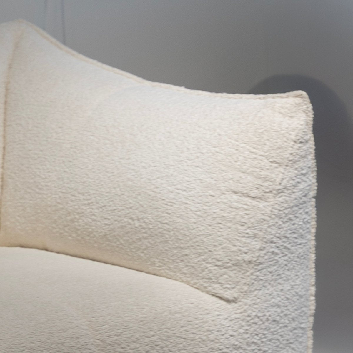 Bouclé Embrace Armchair - FURNIBLE.