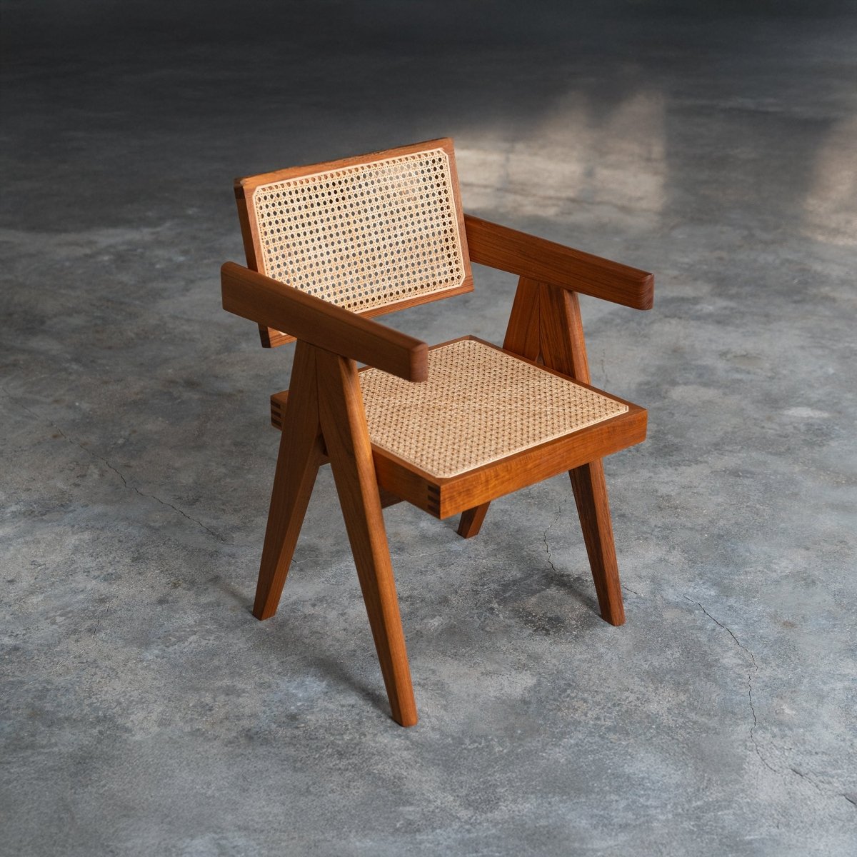 Burmese Teak Chair - FURNIBLE.