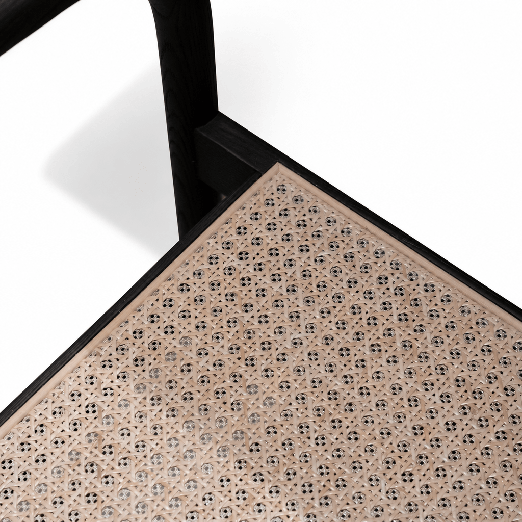Cane Dining Chair - FURNIBLE.