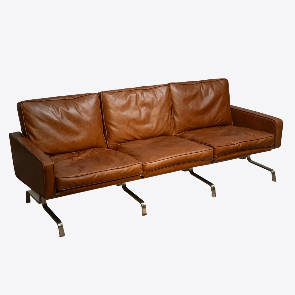 Carter Leather Sofa - FURNIBLE.