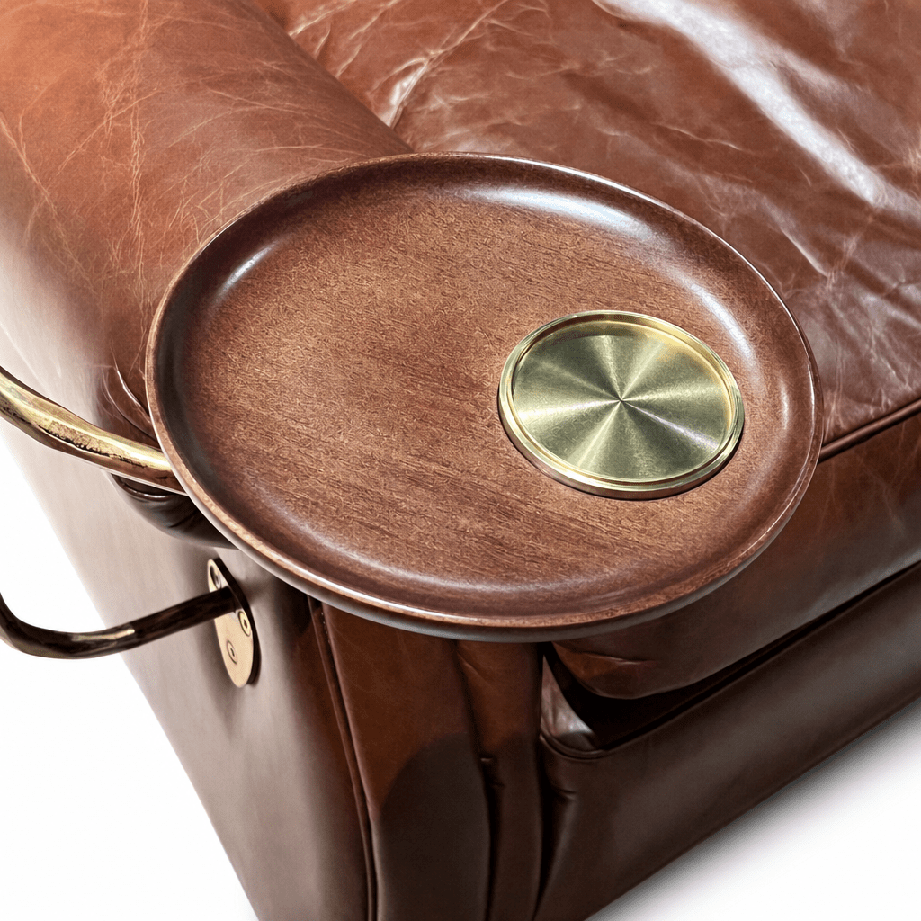 Chesterfield Leather Armchair - FURNIBLE.