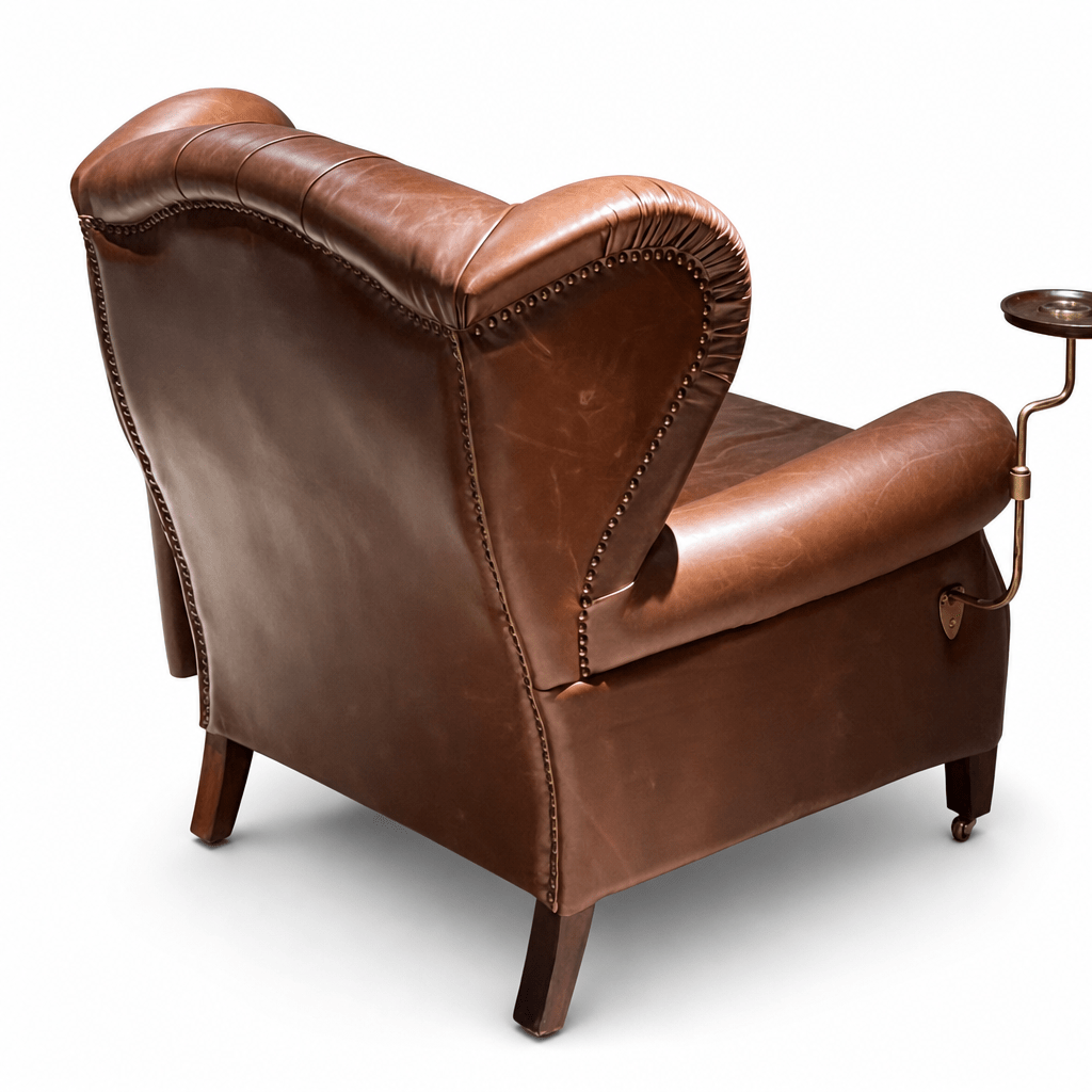 Chesterfield Leather Armchair - FURNIBLE.