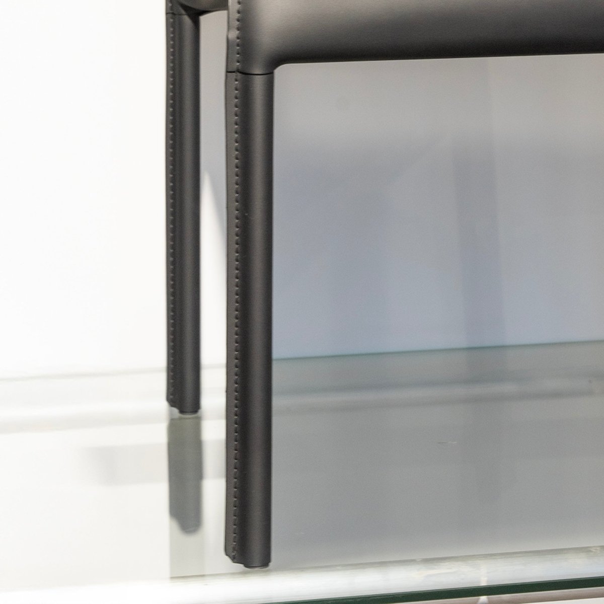 Contour Leather Dining Chair - FURNIBLE.