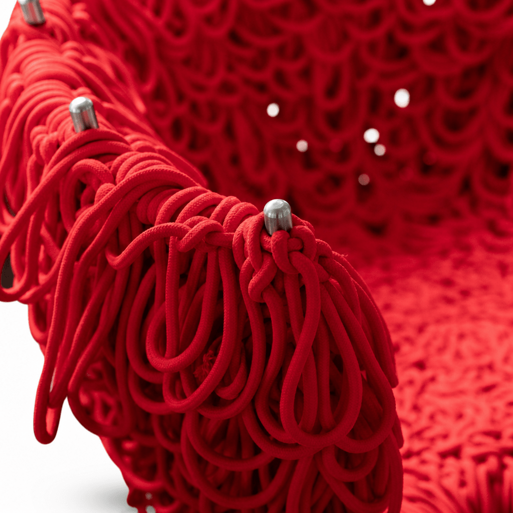 Crimson Entwine Chair - FURNIBLE.