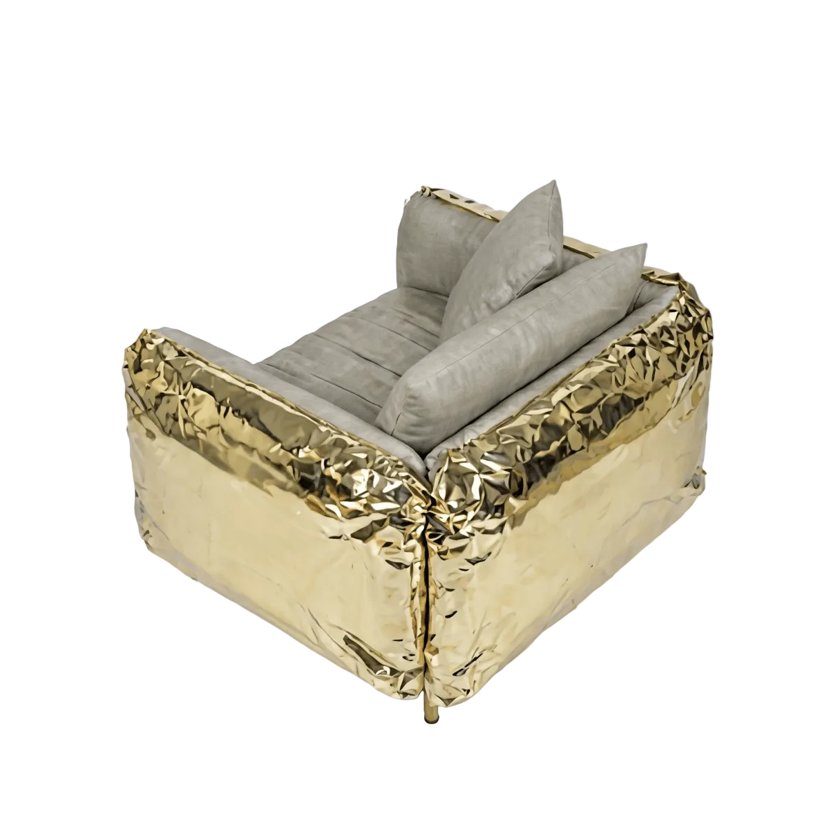 Crystal Gold Armchair - FURNIBLE.