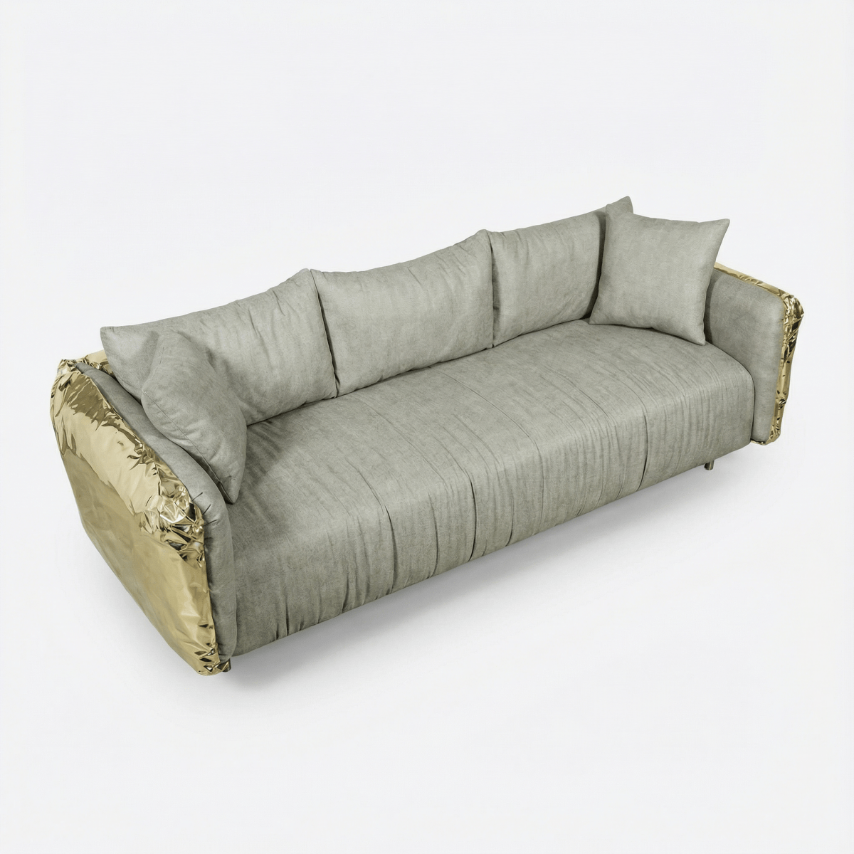 Crystal Gold Sofa - FURNIBLE.