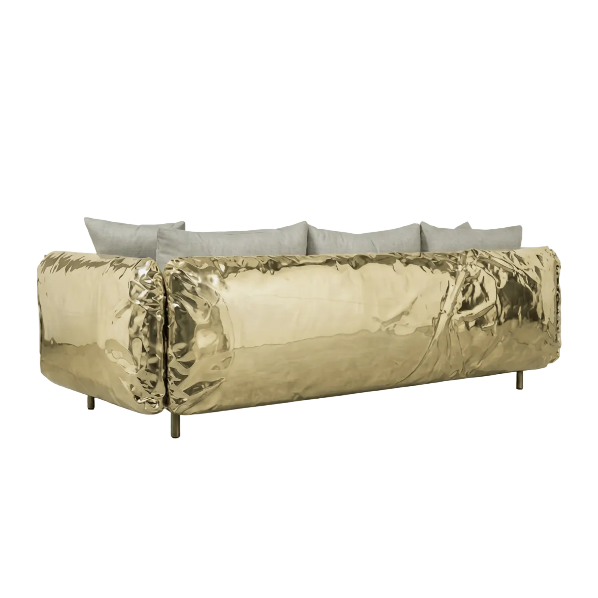 Crystal Gold Sofa - FURNIBLE.