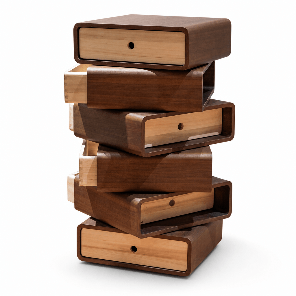 Echelon Tower Drawers - FURNIBLE.