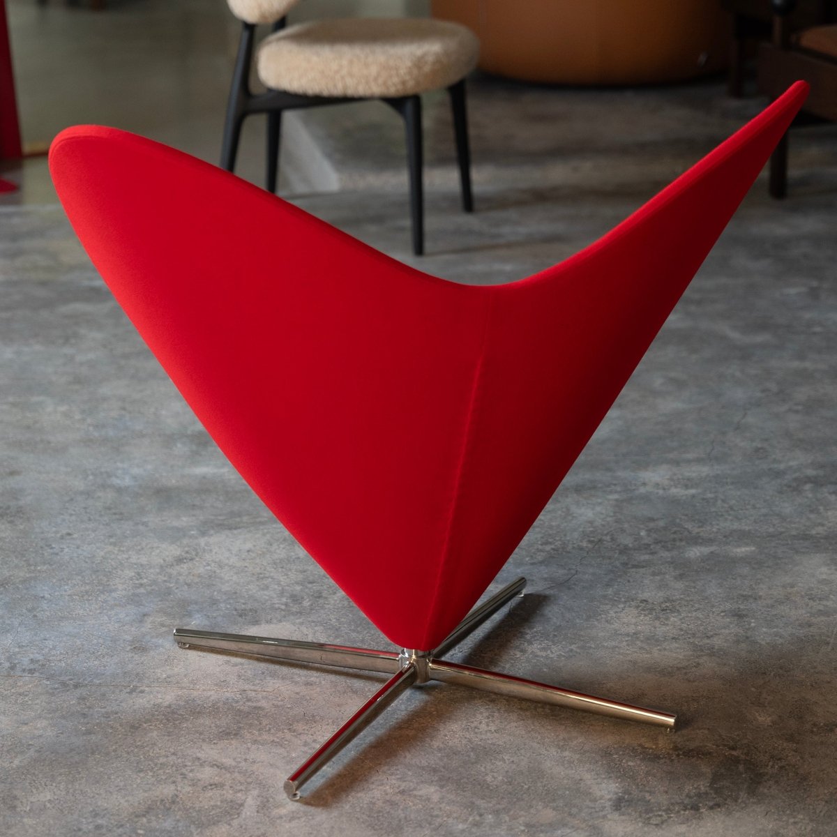 Heart Cone Accent Chair - FURNIBLE.