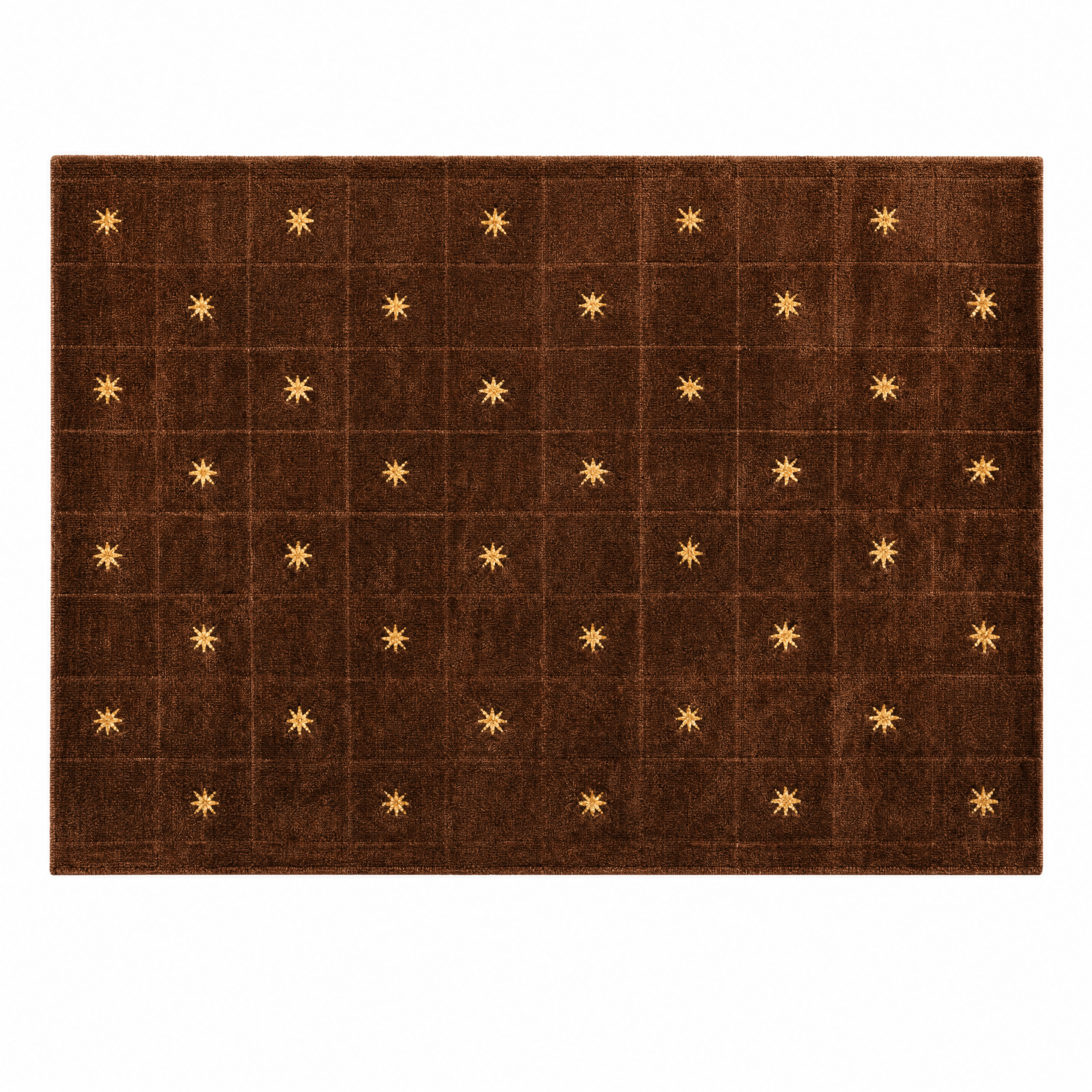 Star Grid Tufted Rug