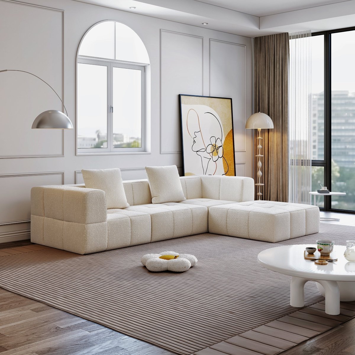 Horizon Compression Sofa - FURNIBLE.