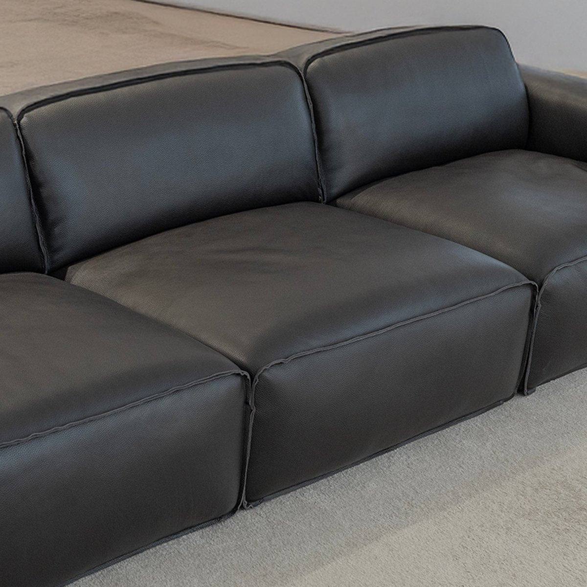 Horizon Leather Sectional - FURNIBLE.