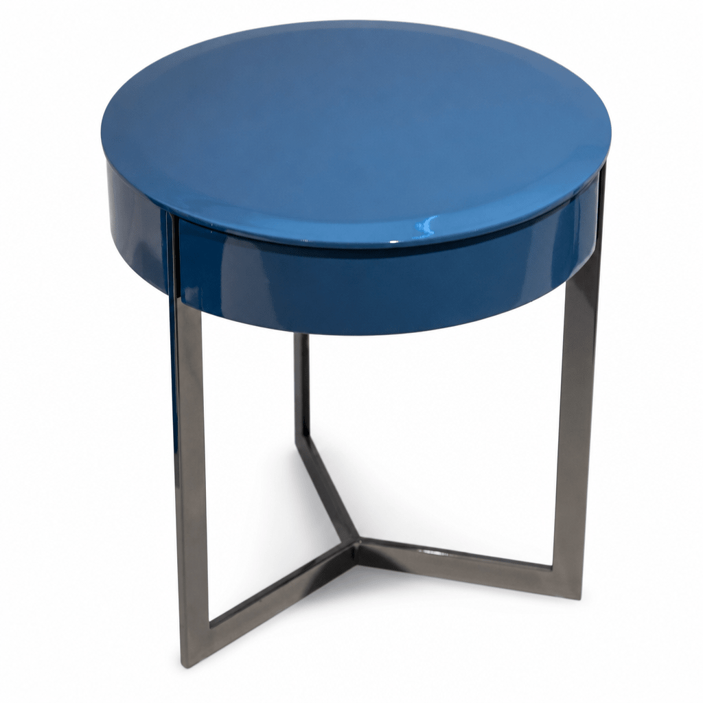 Lapis Orbit Side Table - FURNIBLE.