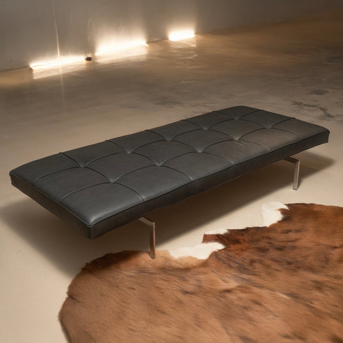 Lucent Tufted Bench - FURNIBLE.