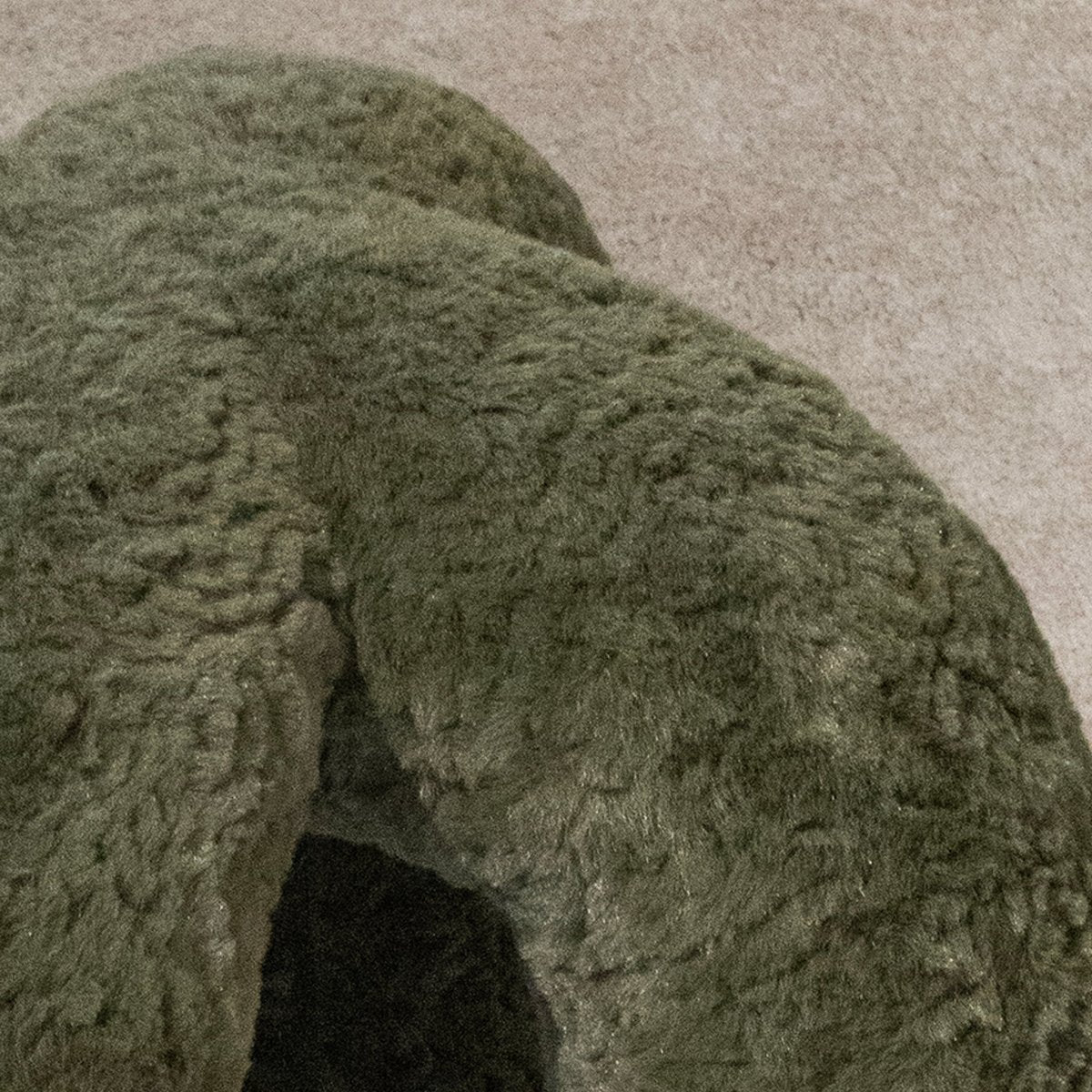 Moss Green Elemental Stool - FURNIBLE.