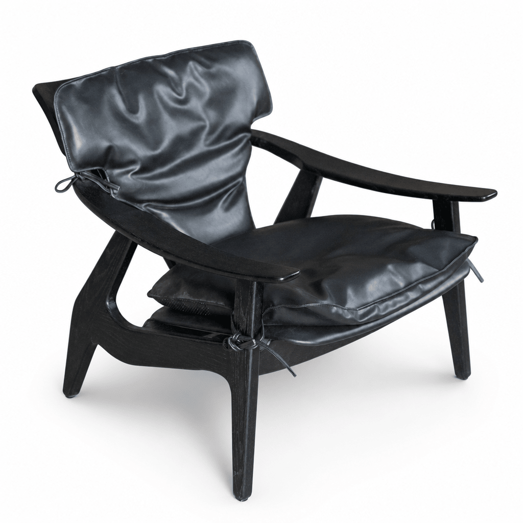 Noir Lounge Chair - FURNIBLE.
