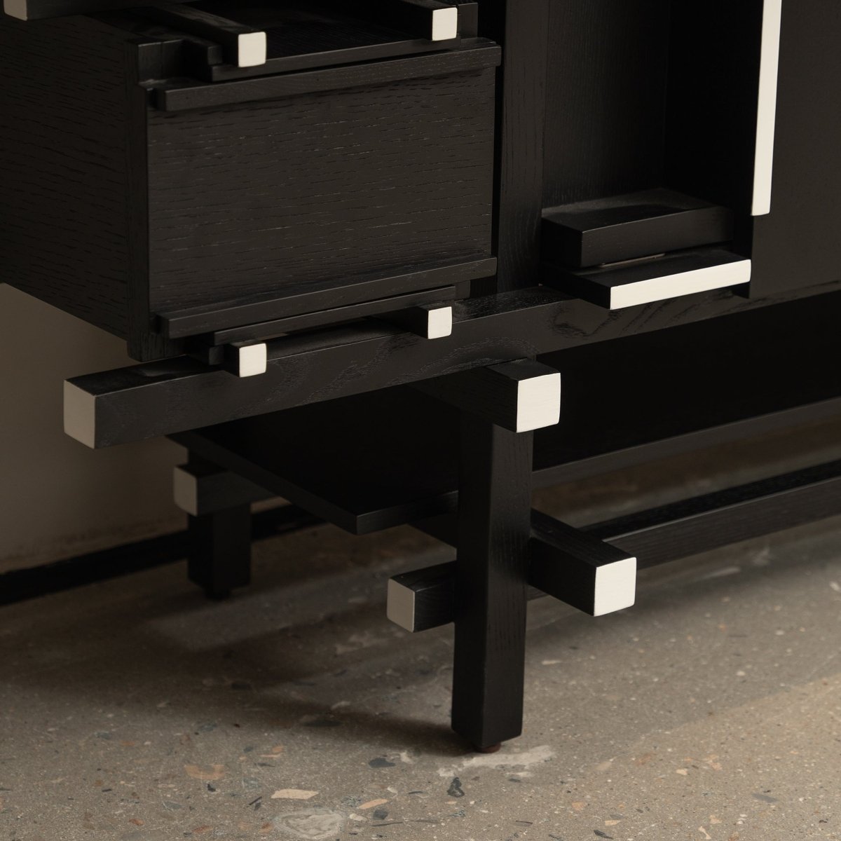 Obsidian Framework Credenza - FURNIBLE.