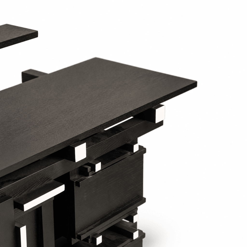 Obsidian Framework Credenza - FURNIBLE.