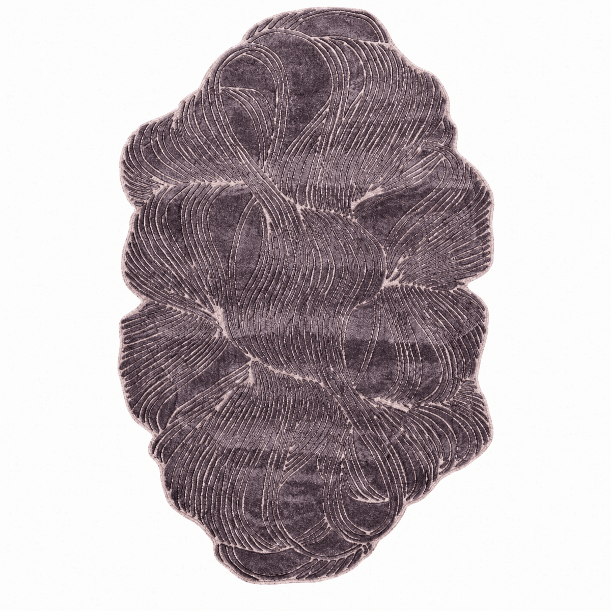 Petal Linework Rug - FURNIBLE.
