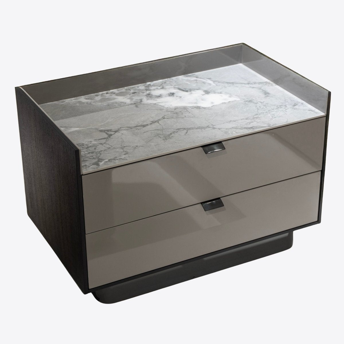 Refined Marble Nightstand - FURNIBLE.