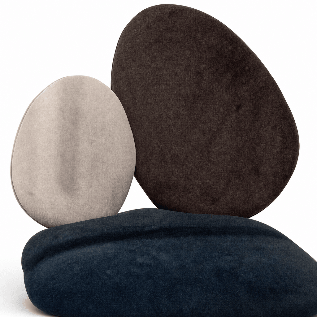 Sculptural Pebble Chair - FURNIBLE.